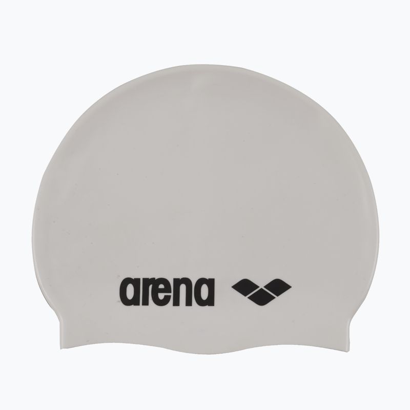 Czepek pływacki arena Classic Silicone white/black 2