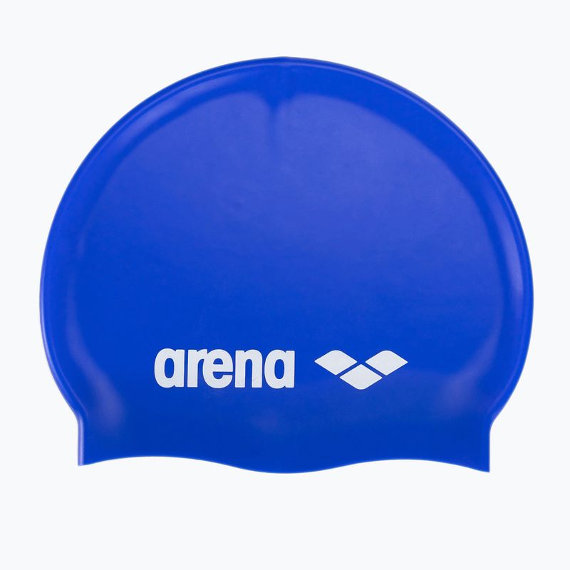 Czepek pływacki dziecięcy arena Classic Silicone Jr skyblue/white