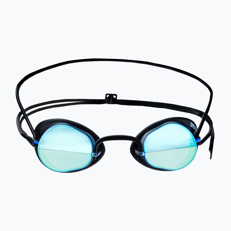 Okulary do pływania arena Swedix Mirror smoke/blue/black 2