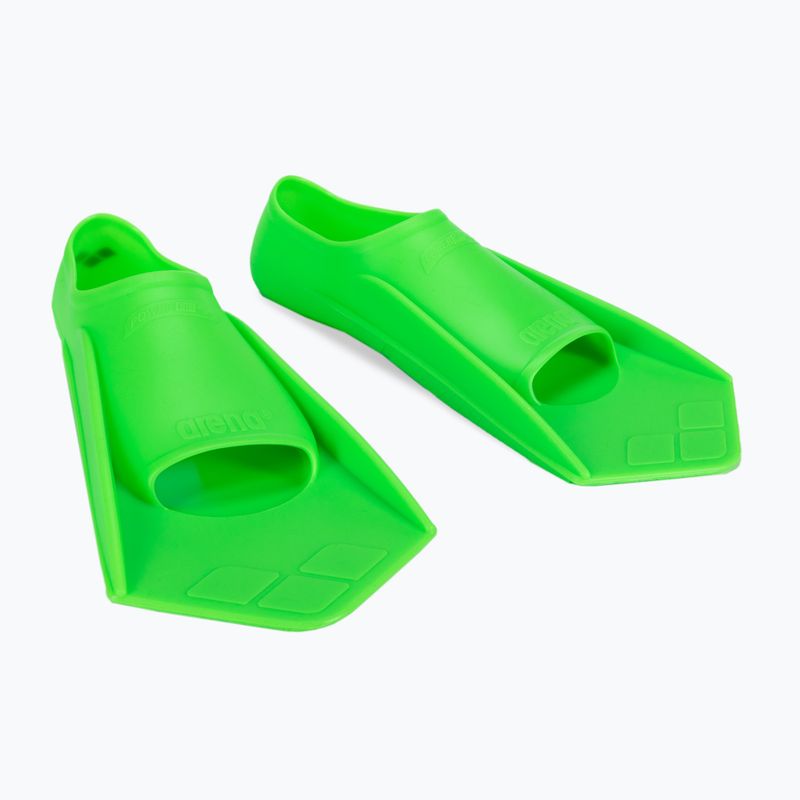Płetwy do pływania arena Powerfin Hook acid lime/black