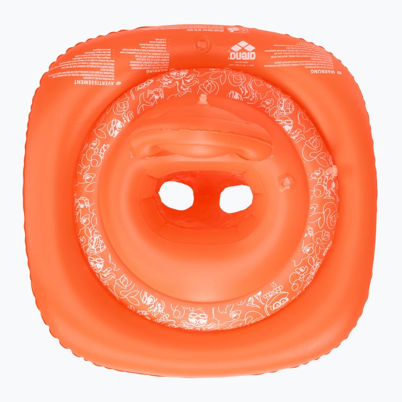 Siedzisko do pływania dziecięce arena Water Tribe Baby Swim Seat nectarine/white 2