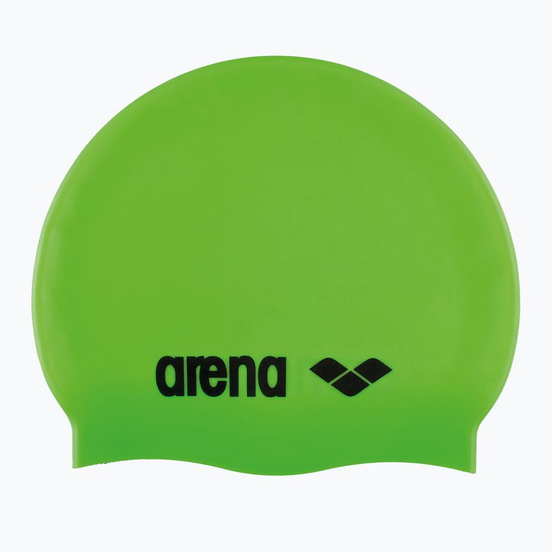 Czepek pływacki dziecięcy arena Classic Silicone Jr acid lime/black
