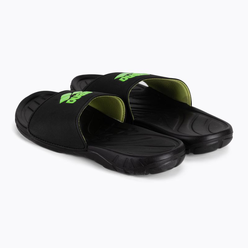 Klapki męskie arena Spice Hook black acid/lime 3