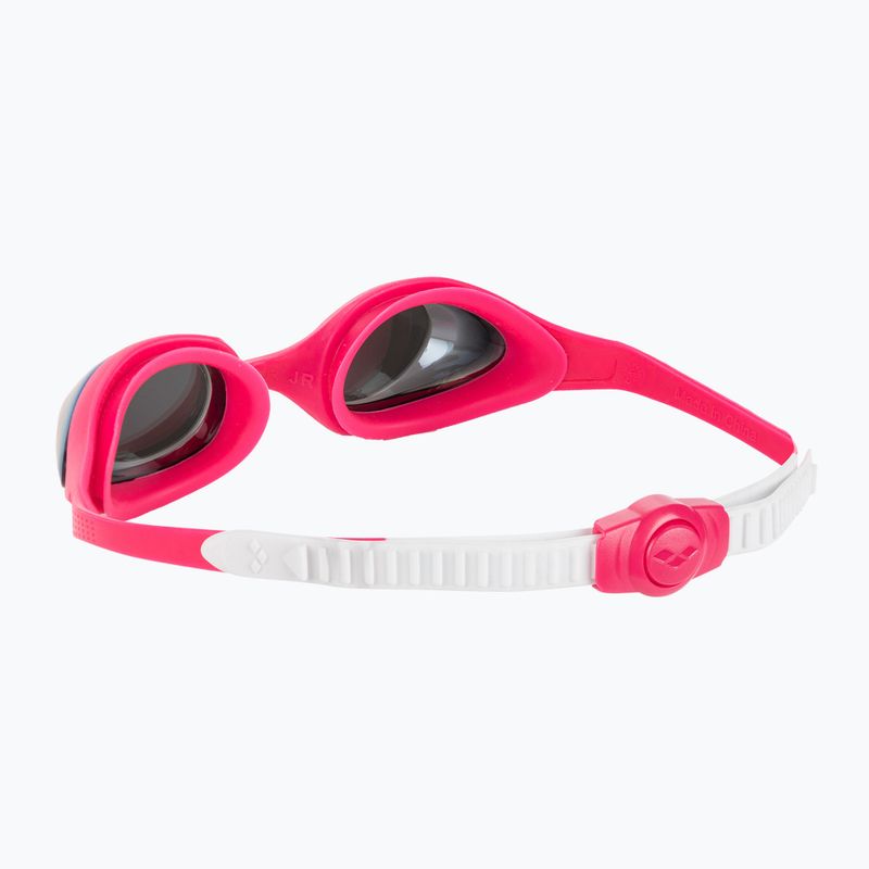 Okulary do pływania dziecięce arena Spider JR Mirror white/pink/fuchsia 4