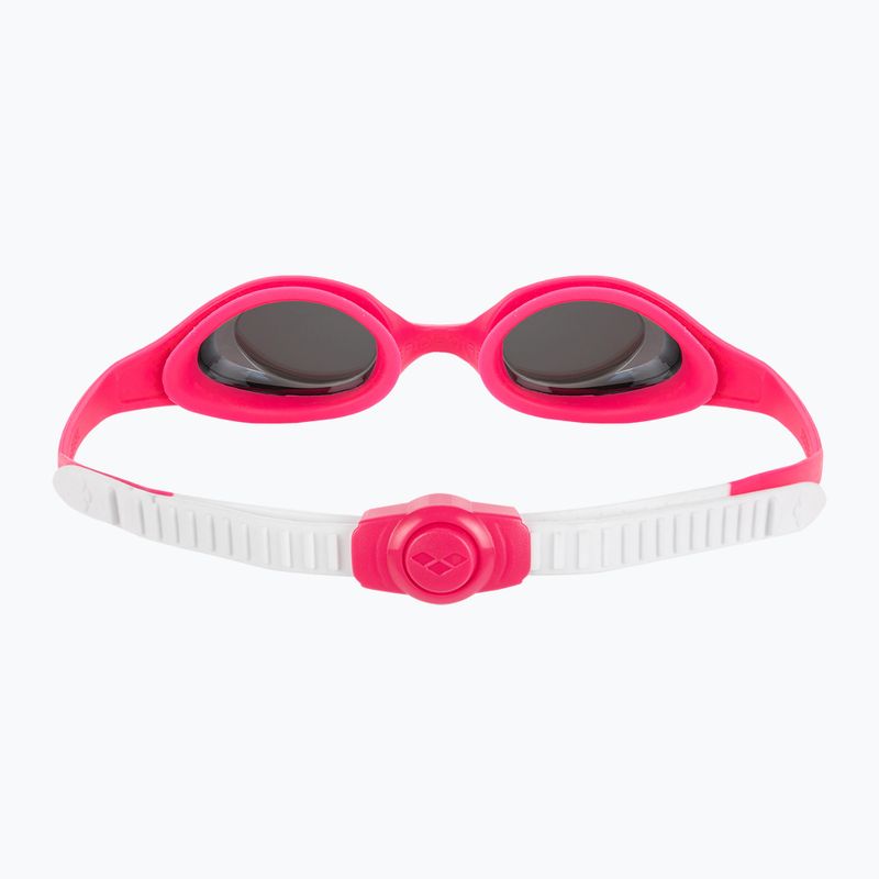 Okulary do pływania dziecięce arena Spider JR Mirror white/pink/fuchsia 5