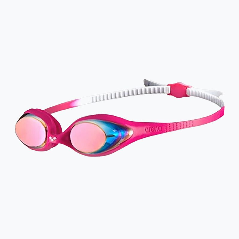 Okulary do pływania dziecięce arena Spider JR Mirror white/pink/fuchsia 6