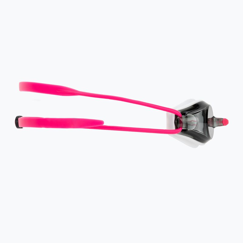 Okulary do pływania arena Tracks white/smoke/fuchsia 3