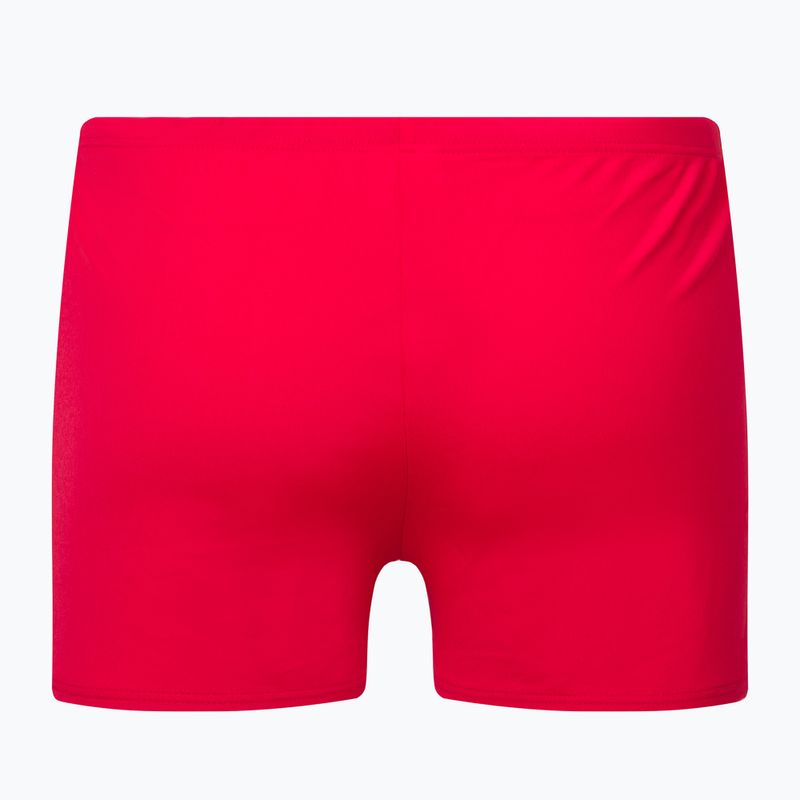 Bokserki pływackie męskie arena Solid Short red/white 2