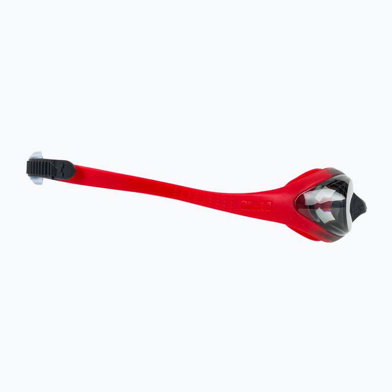Okulary do pływania dziecięce arena Spider red/smoke/black 3