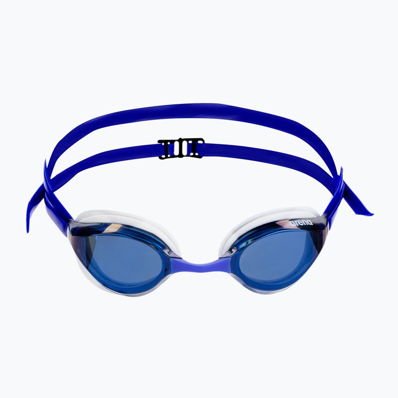 Okulary do pływania arena Python Mirror blue mirror/white 2