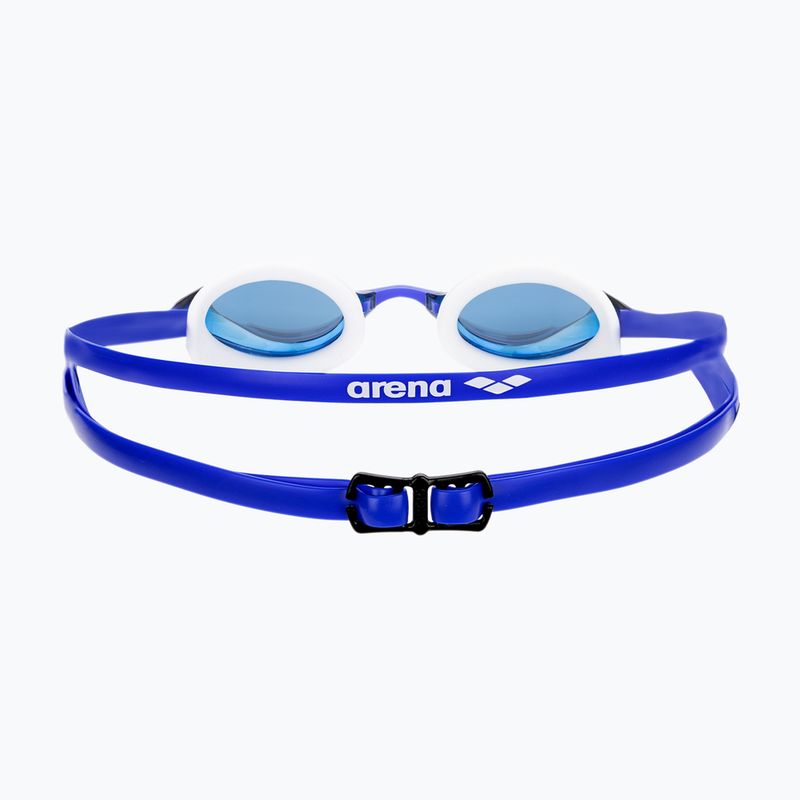 Okulary do pływania arena Python Mirror blue mirror/white 5
