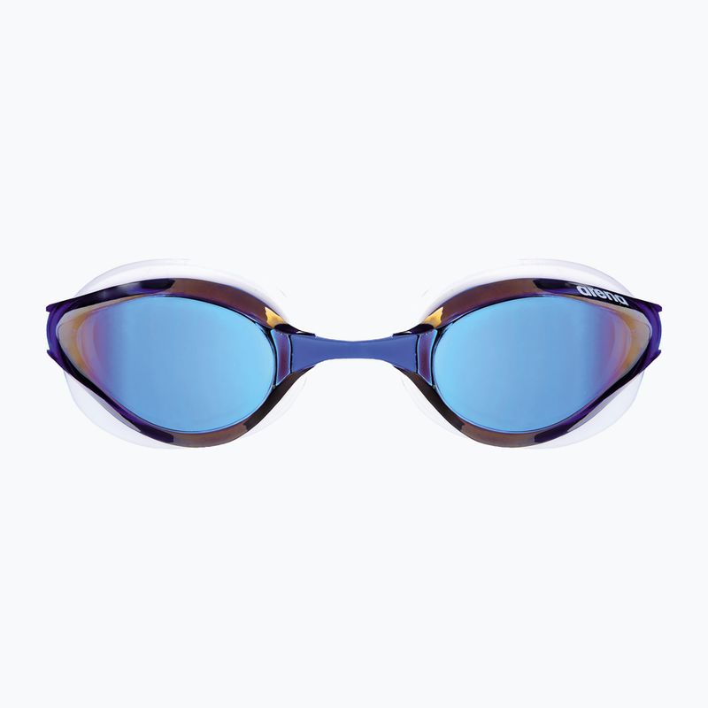 Okulary do pływania arena Python Mirror blue mirror/white 6