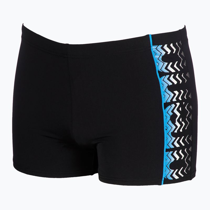 Bokserki pływackie męskie arena Floater Short black/turquoise 5