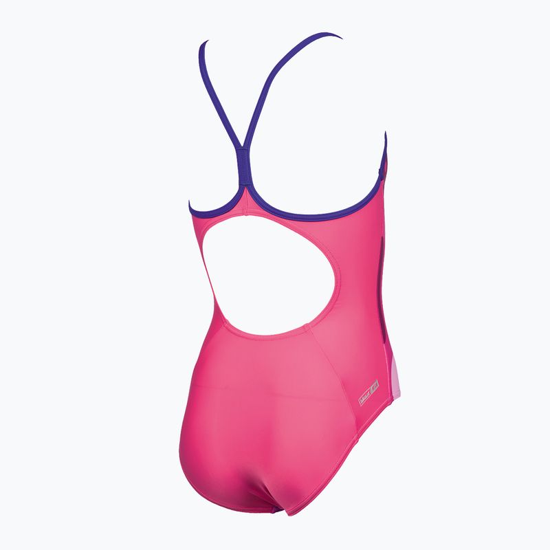Strój pływacki jednoczęściowy dziecięcy arena Nifty One Piece L fresia rose/danube blue 6