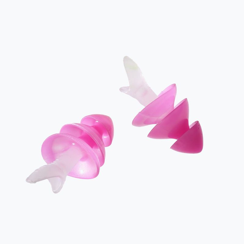 Zatyczki do uszu arena Earplug Pro clear/fuchsia 2