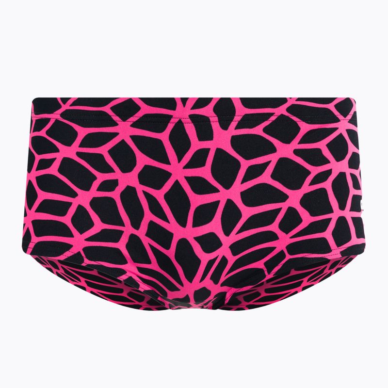 Bokserki pływackie męskie arena Carbonics Low Waist Short black/fresia rose