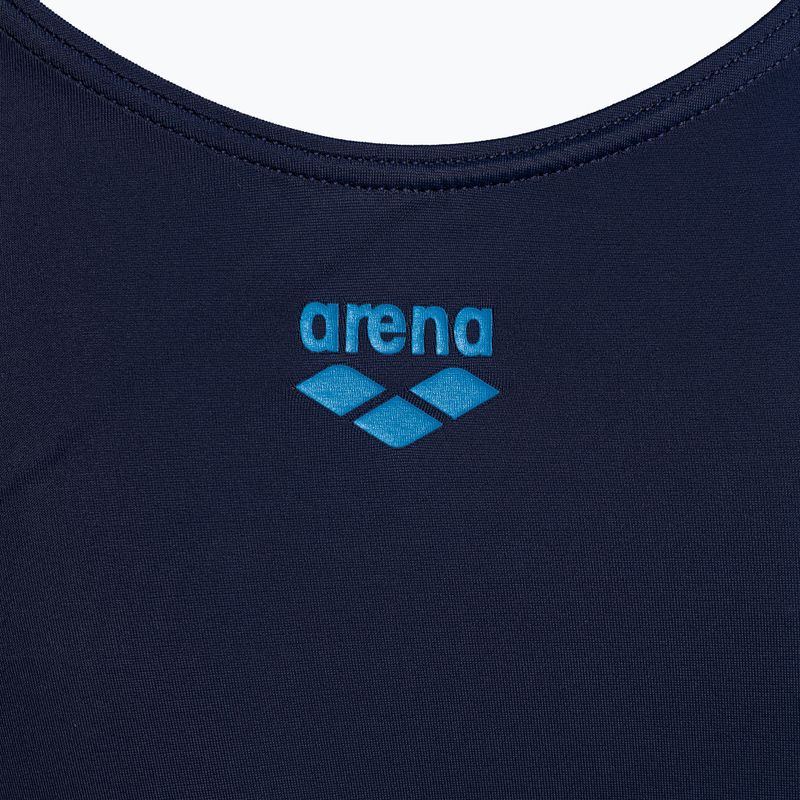 Strój pływacki jednoczęściowy damski arena Isla One Piece navy/pix blue/white 3