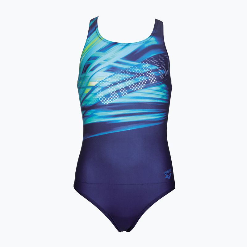 Strój pływacki jednoczęściowy dziecięcy arena Phenix One Piece navy/pix blue 4