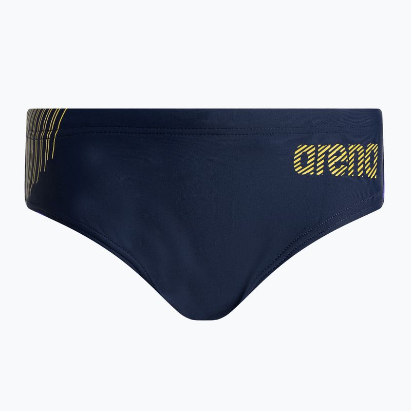 Slipy pływackie dziecięce arena Slipstream Brief navy/yellow star