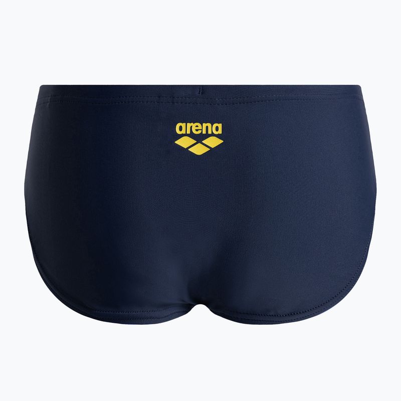 Slipy pływackie dziecięce arena Slipstream Brief navy/yellow star 2