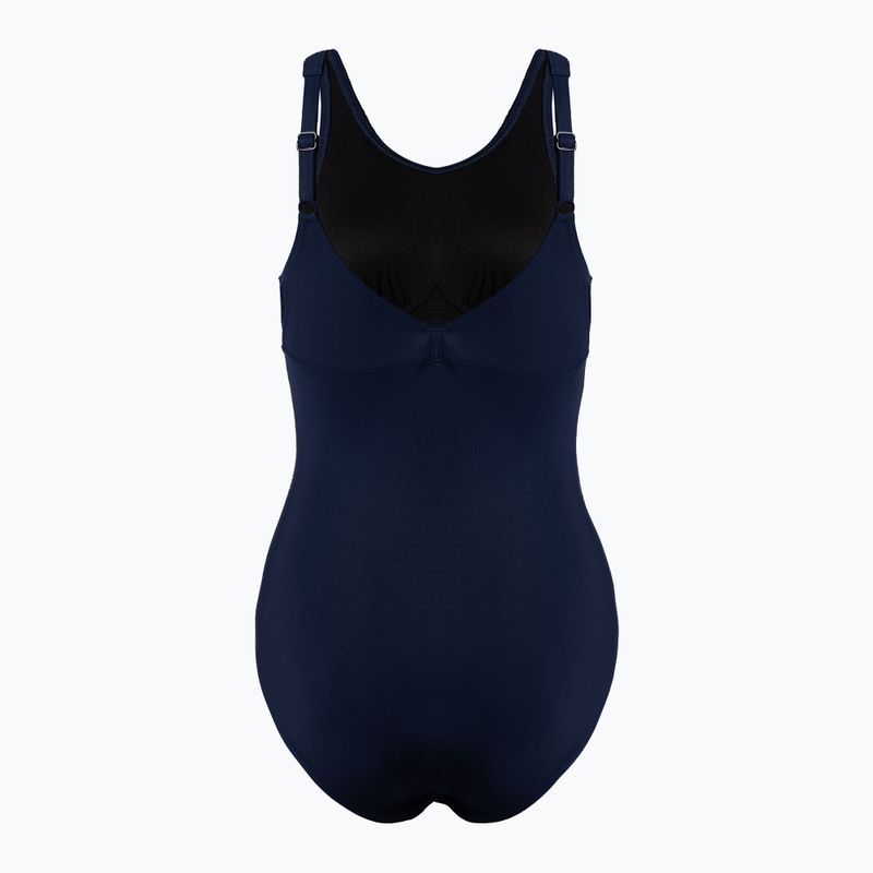 Strój pływacki jednoczęściowy damski arena Amber Wing Back One Piece navy 2