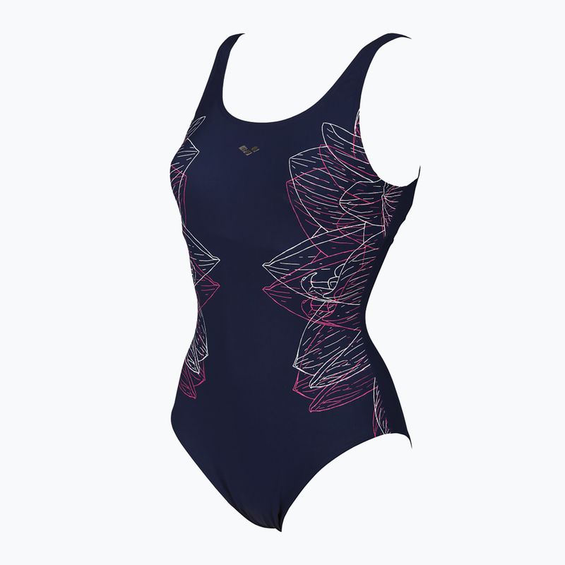 Strój pływacki jednoczęściowy damski arena Amber Wing Back One Piece navy 4