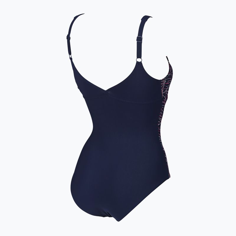 Strój pływacki jednoczęściowy damski arena Amber Wing Back One Piece navy 5