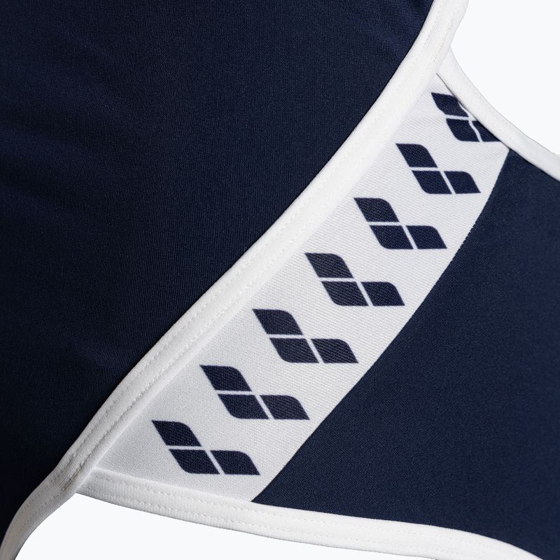 Strój pływacki jednoczęściowy damski arena Team Stripe Super Fly Back One Piece navy/white 4