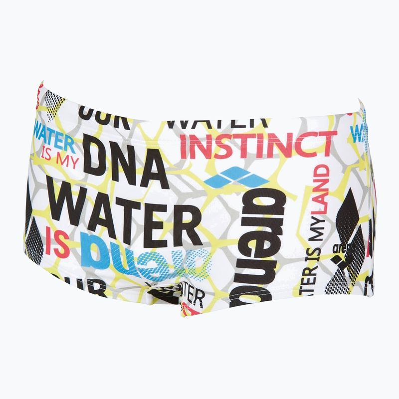 Bokserki pływackie męskie arena Evolution Low Waist white 4