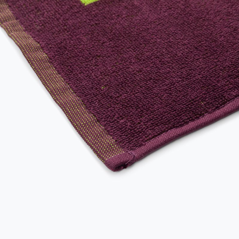Ręcznik arena Gym Soft red wine/shiny green 3