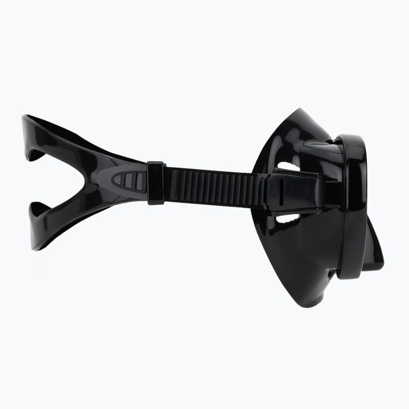 Zestaw do snorkelingu arena Premium Snorkeling Set black/clear/black 4