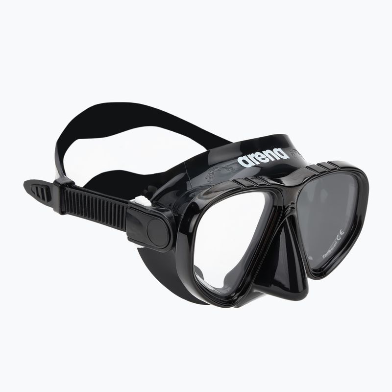 Zestaw do snorkelingu dziecięcy arena Premium Snorkeling Set Jr black/clear/black 2