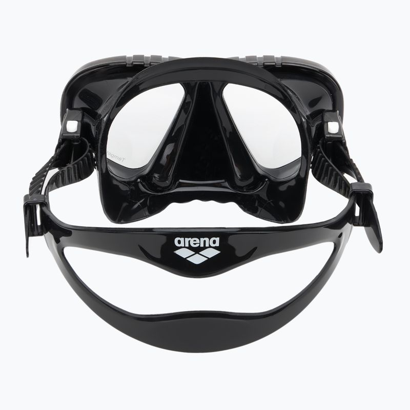 Zestaw do snorkelingu dziecięcy arena Premium Snorkeling Set Jr black/clear/black 5