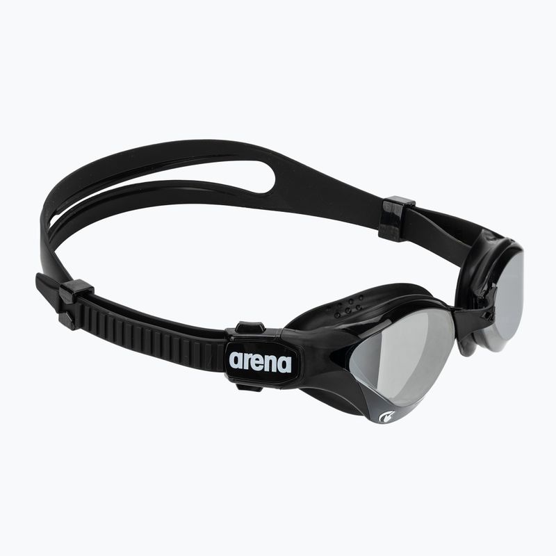 Okulary do pływania arena Cobra Tri Swipe Mirror silver/black