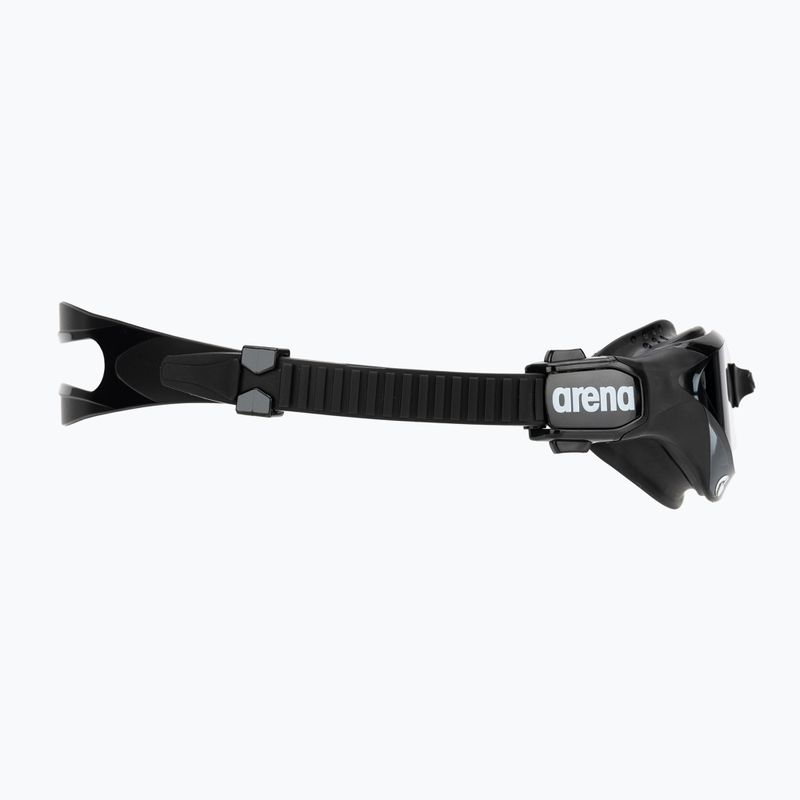 Okulary do pływania arena Cobra Tri Swipe Mirror silver/black 3