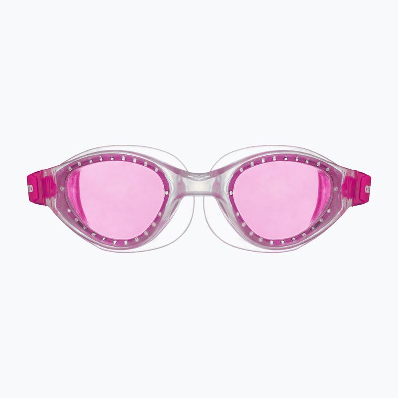 Okulary do pływania dziecięce arena Cruiser Evo Jr fuchsia/clear/clear 7