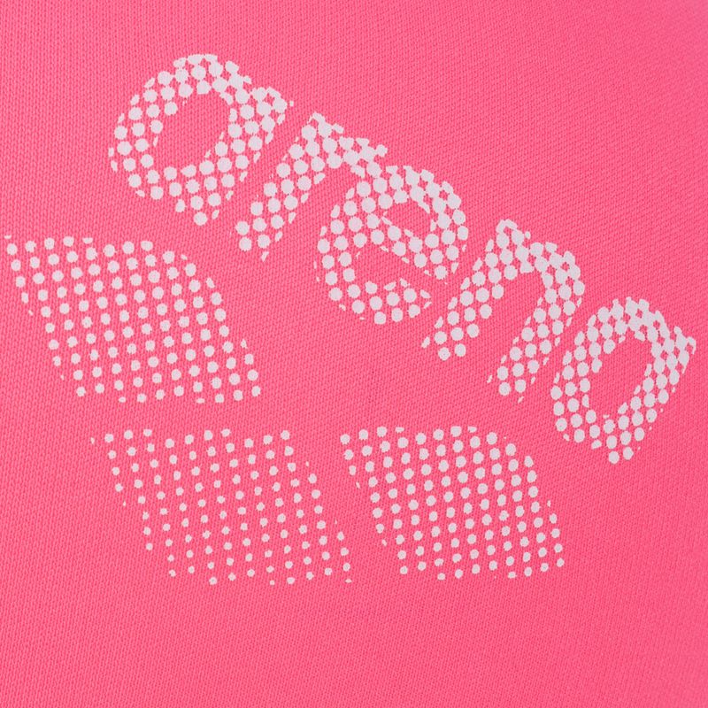 Czepek pływacki dziecięcy arena Polyester II Jr neon pink white 3