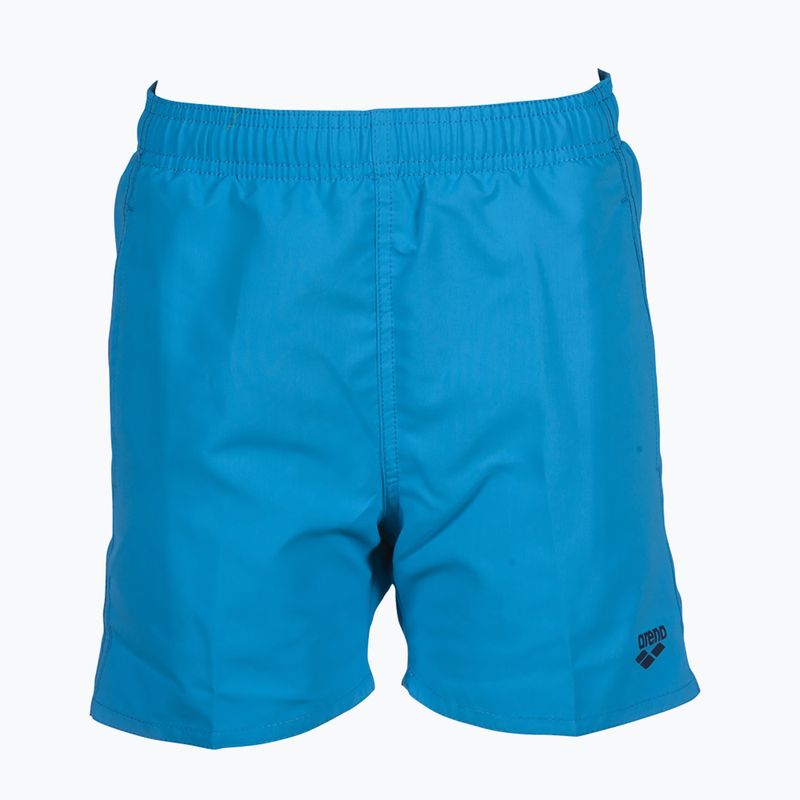 Szorty kąpielowe dziecięce arena Fundamentals Boxer turquoise/navy