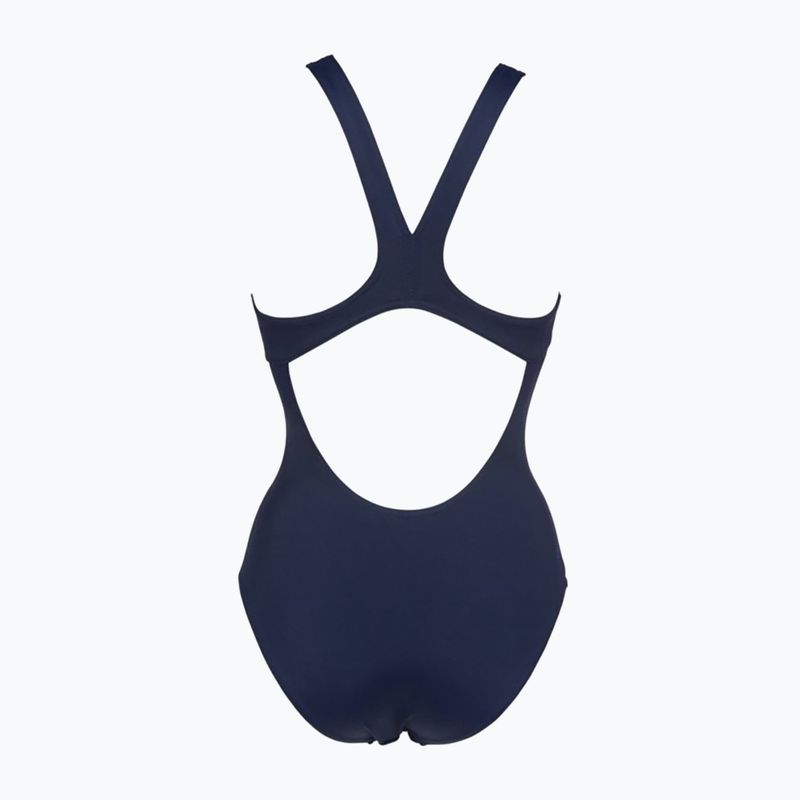 Strój pływacki jednoczęściowy damski arena Mirrors Swim Pro Back One Piece L navy/freak rose 5