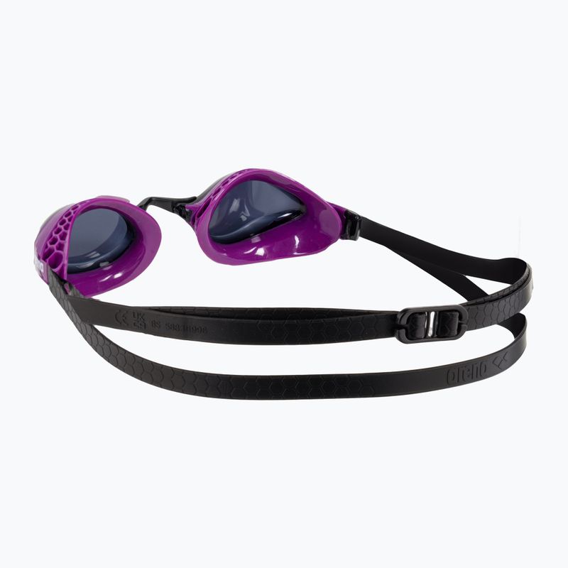 Okulary do pływania arena Air-Speed dark smoke/purple 4