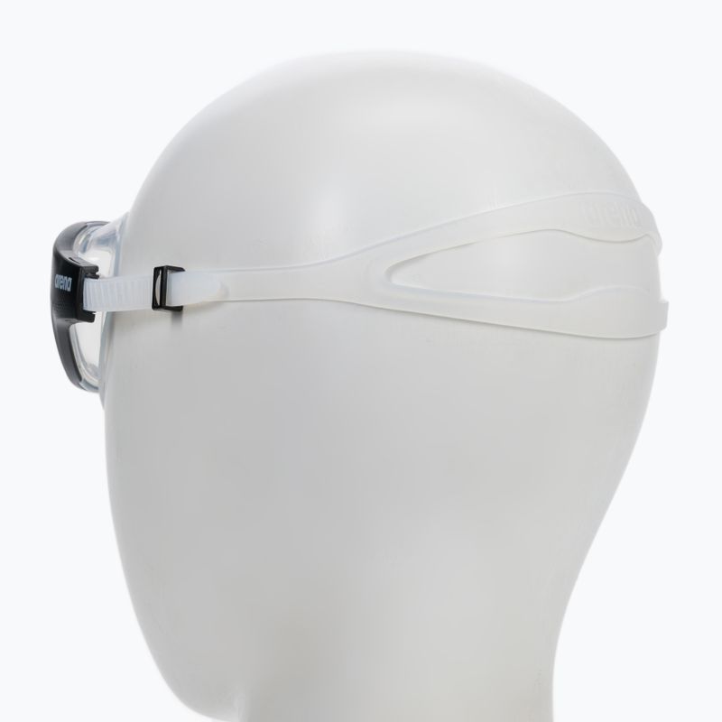 Maska do pływania arena The One Mask clear/black/transparent 5