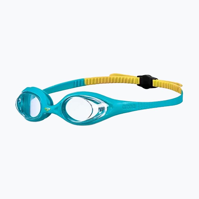 Okulary do pływania dziecięce arena Spider clear / mint / yellow