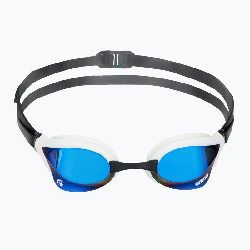Okulary do pływania arena Cobra Swipe Mirror blue/white 2