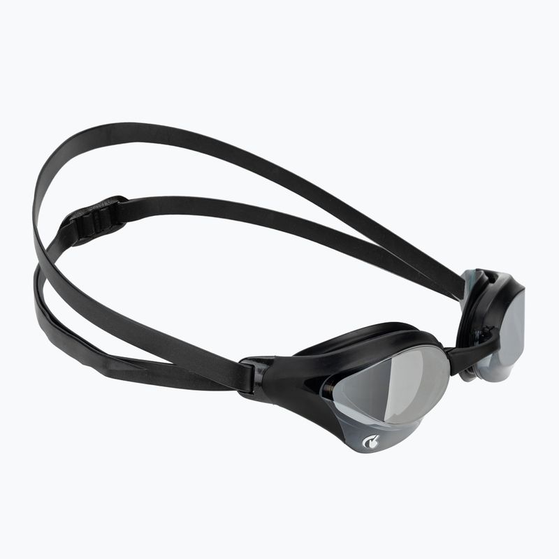 Okulary do pływania arena Cobra Core Swipe Mirror silver/black