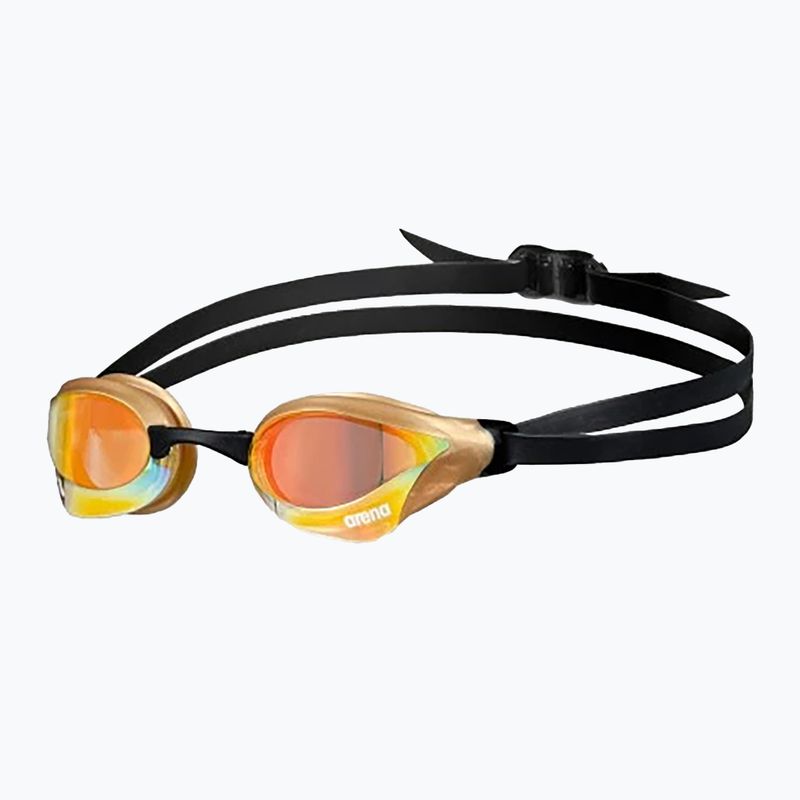 Okulary do pływania arena Cobra Core Swipe Mirror yellow copper/gold 6