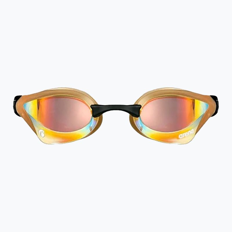 Okulary do pływania arena Cobra Core Swipe Mirror yellow copper/gold 7