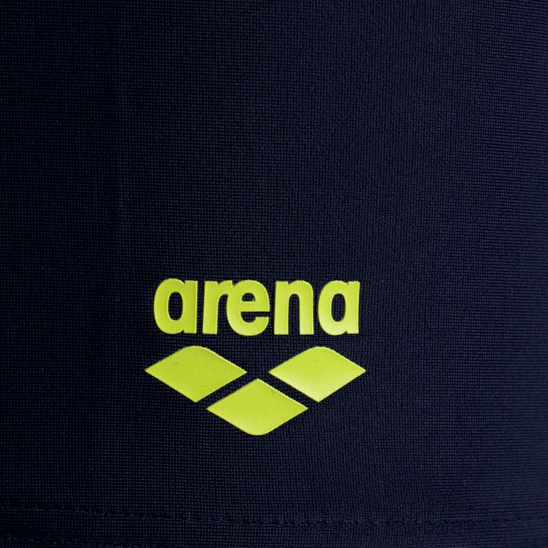 Bokserki pływackie dziecięce arena Spotlight Short navy/soft green 3