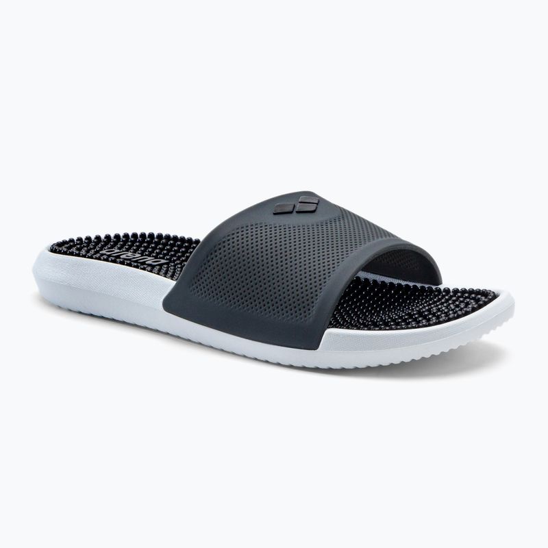 Klapki arena Marco dark grey/black/white