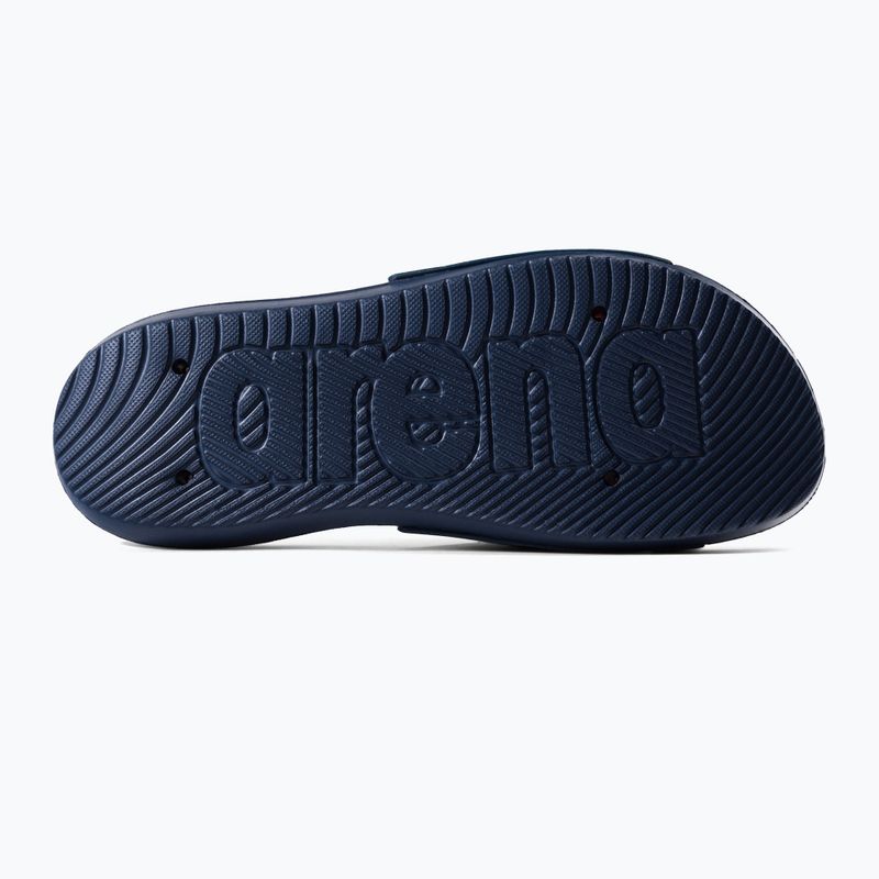 Klapki damskie arena Nina navy/magenta/navy 4