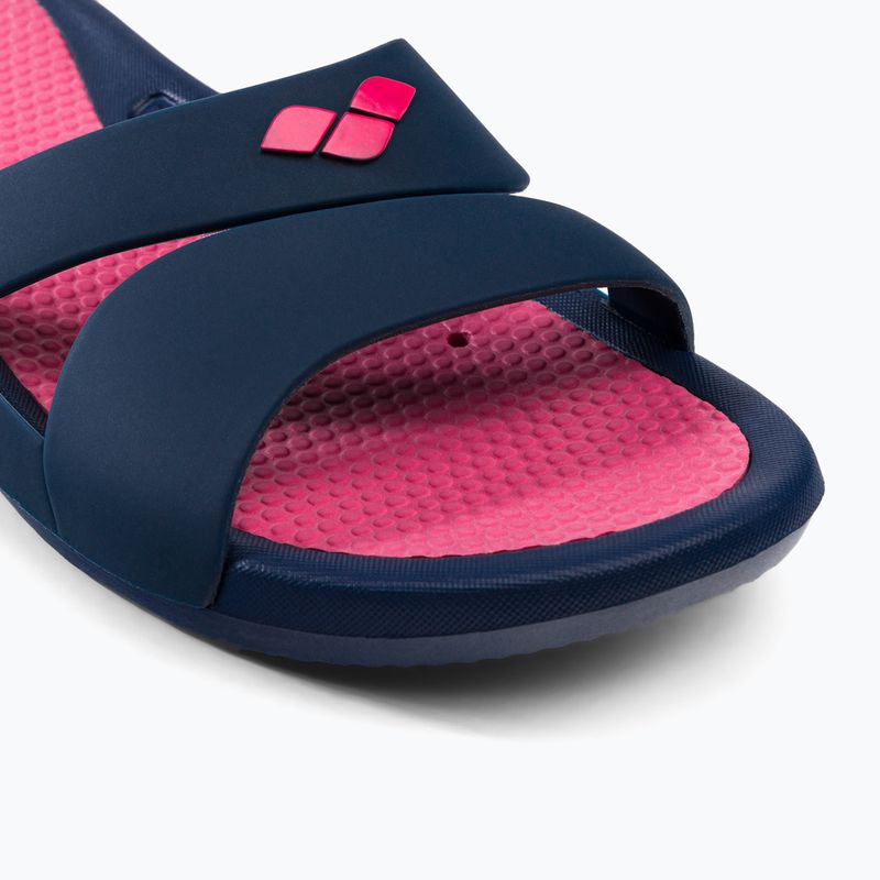 Klapki damskie arena Nina navy/magenta/navy 7